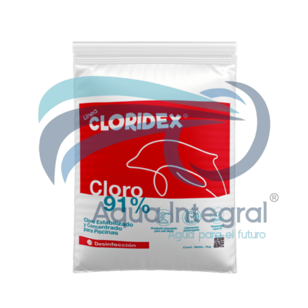 Cloro granulado Cloridex 91% x 1 Kg