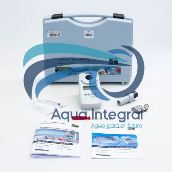 Fotómetro para analisis de agua  MD 100 DQO, Lovibond con Reactor RD125 - Imagen 2