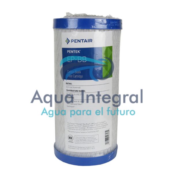 Filtro de agua de carbon bloque #20 EP-20BB