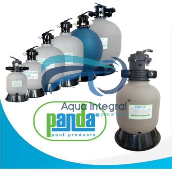 Filtro de arena para piscina FPD de 31"con válvula superior PANDA - Imagen 2