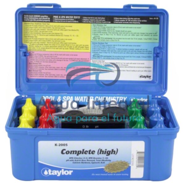 Kit Taylor completo K 2005S Comparador Cl L Cl Com. pH alk Acd D