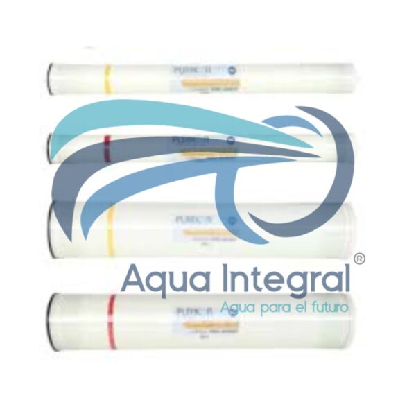 Membrana para osmosis inversa PKRO-8040ULP 39,7 m3/d 150 psi Purikor - Imagen 2