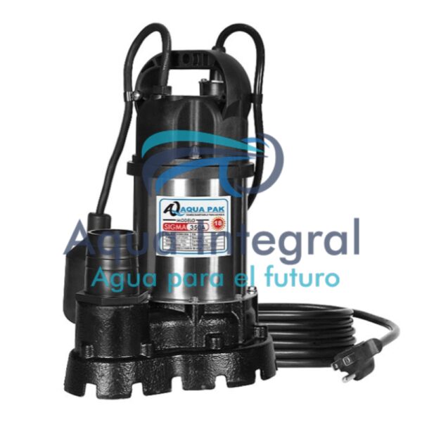 Bomba Sumergible Aquapak Sigma 1 HP