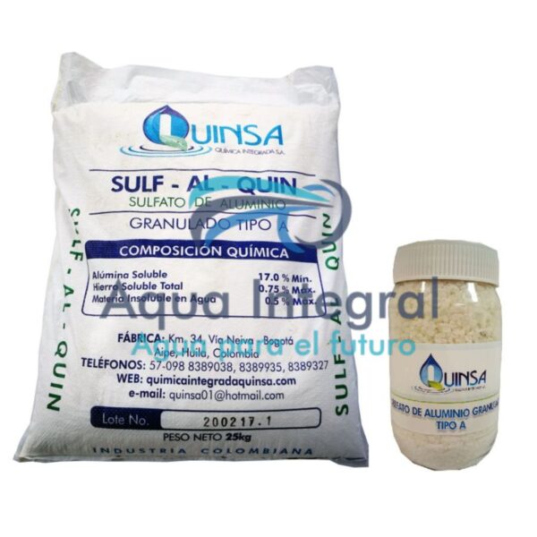 Sulfato de Aluminio Granular Tipo B x 25 Kg - Imagen 2