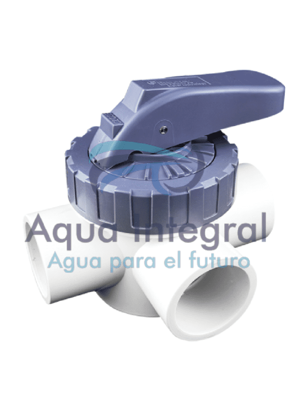 Valvula 3 Vias 1 1/2"  Emaux