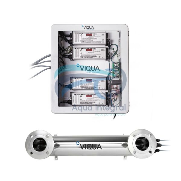 Sistema de desinfección UV para agua  alto caudal 170 GPM VIQUA