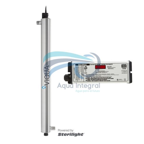 Sistema desinfección uv para agua de alto flujo 34 GPM  VIQUA