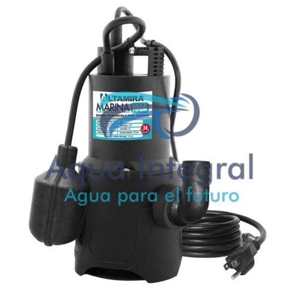 Bomba sumergible de agua de mar Altamira Marina 1/2 HP