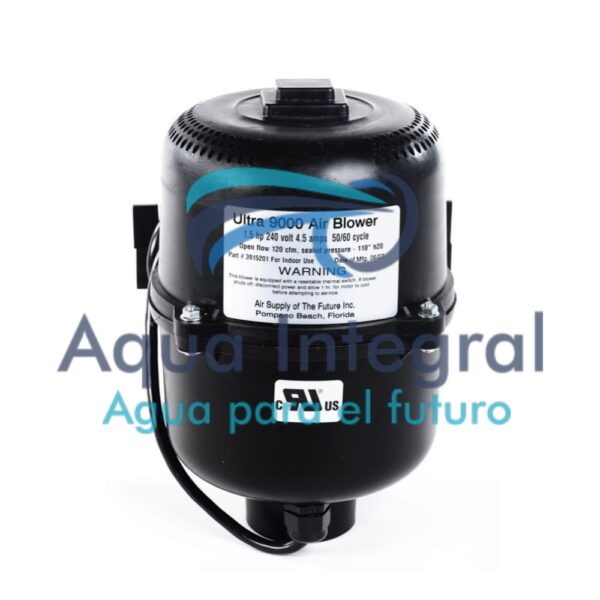 Blower/Soplador de 2 HP - 110V Air Supply - Imagen 2