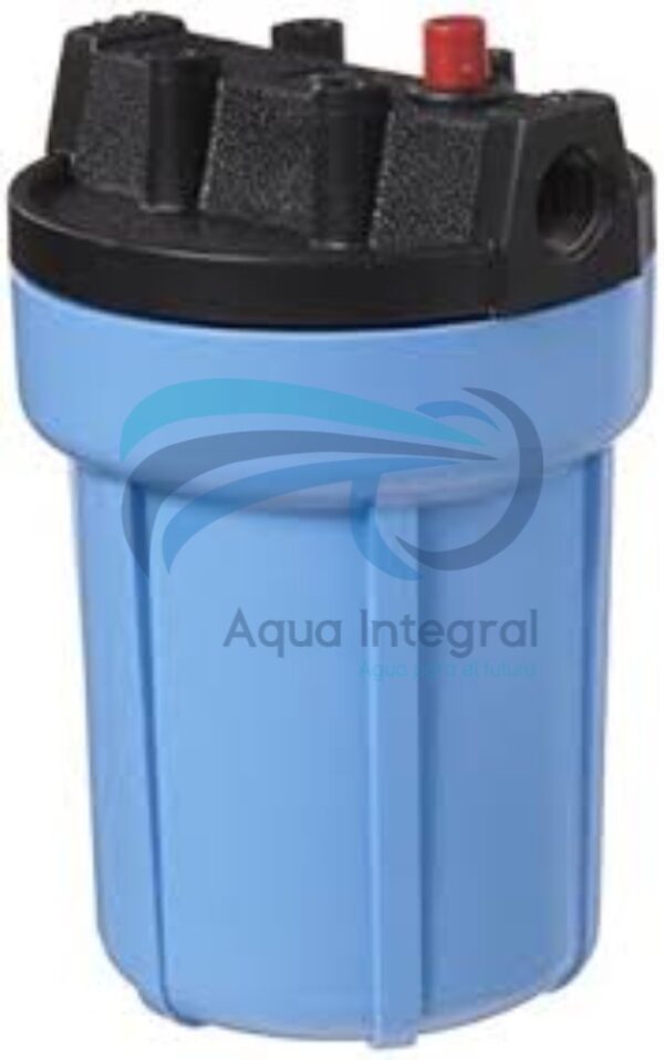 Carcasa para filtro de agua Slim line 5" conexión 3/8" azul/negra pentair
