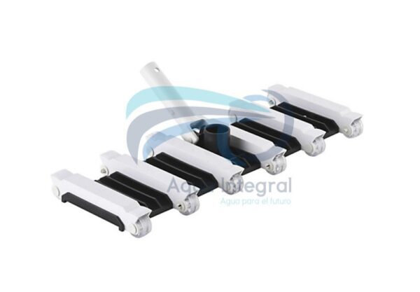 Carro aspirador para piscina de 12 ruedas