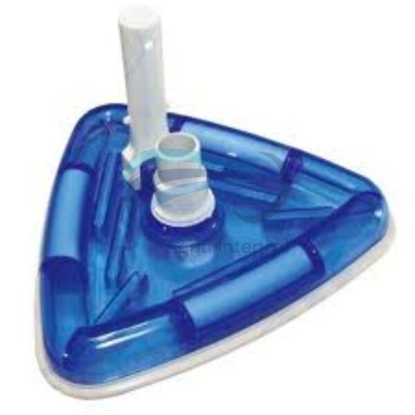 Carro barredor para piscina triangular