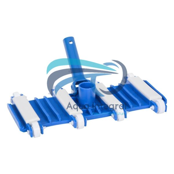 Carro barredor para piscinas flexible con cuerpo en ABS