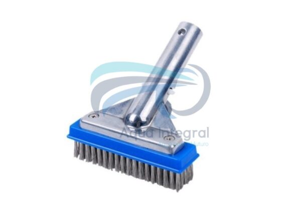 Cepillo 5,5 pulgadas cerdas de acero para piscina