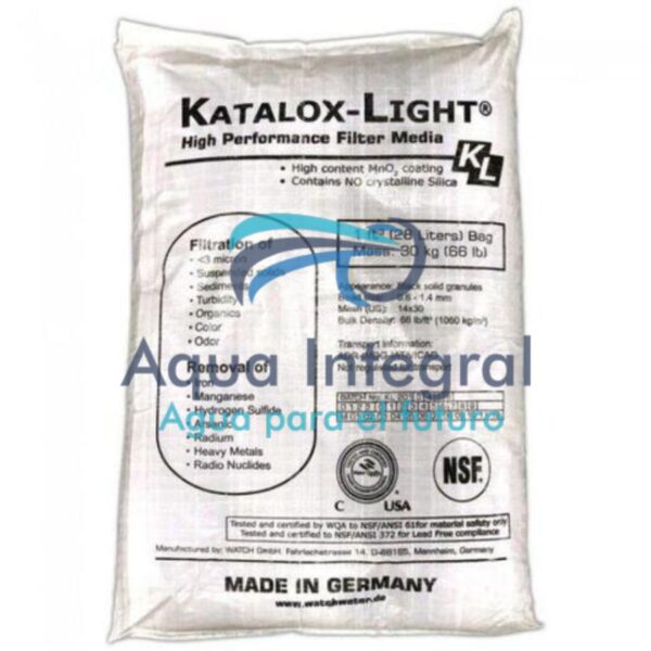 Lecho filtrante Katalos x 30 Kg