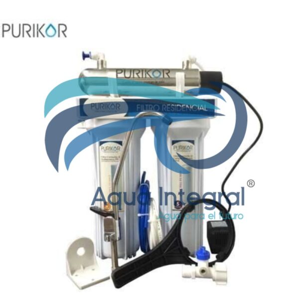 Filtro de agua Uv 0.5 GPM PKF-3UV Purikor - Imagen 2