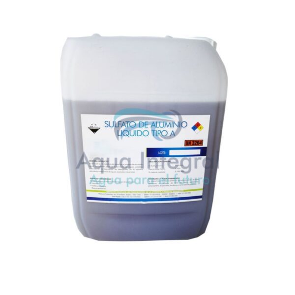 Sulfato de Aluminio Tipo A Liquido x 25 Kg