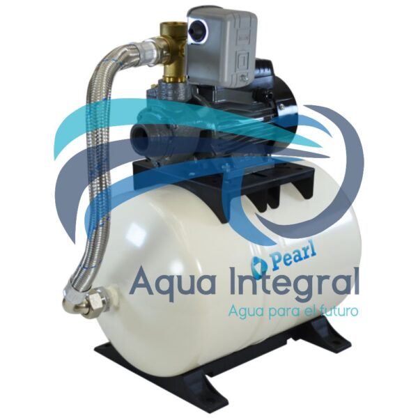 Equipos Hidroneumatico AquaPres Ensamblados  0.7 HP Tanque Esferico 24 Lts