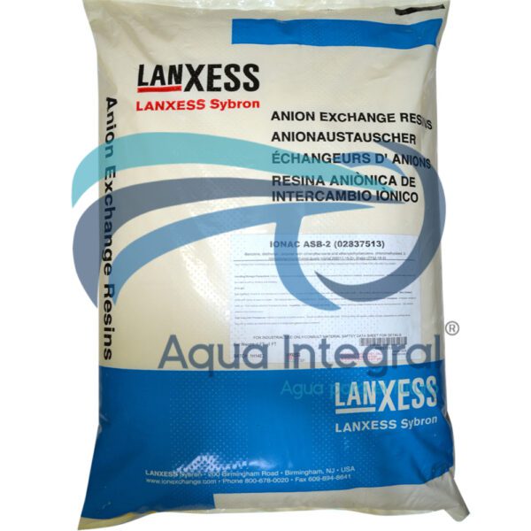 Resina Anionica fuerte Mono Plus 600 Lewatit 25 lt
