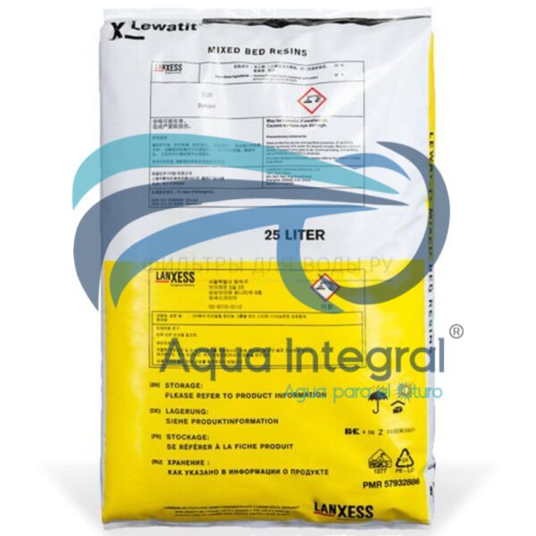 Resina desionizadora mixta LEWATIT 25 lt
