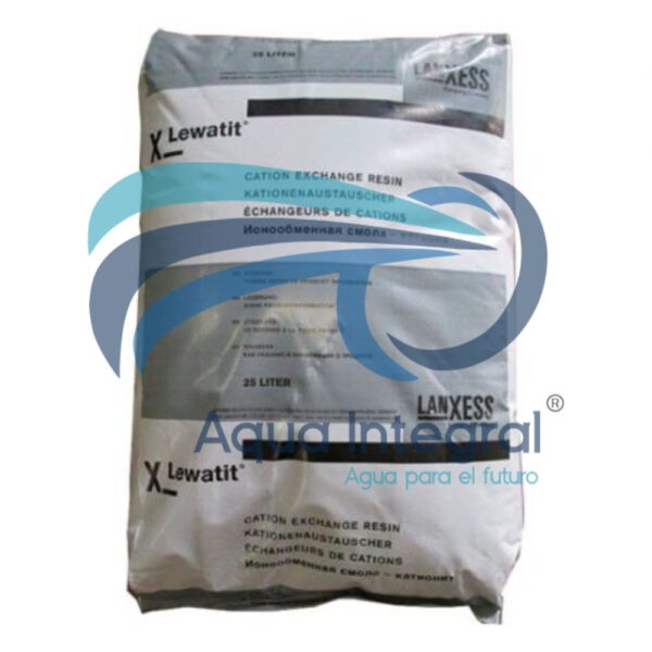 Resina cationica suavización Lewatit S1567 25 Lt