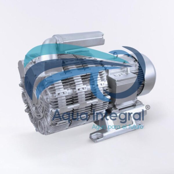 Blower Industrial 3 Etapas 16,89 HP 220v 440v Trifásico – Alta Potencia para Tratamiento de Aguas