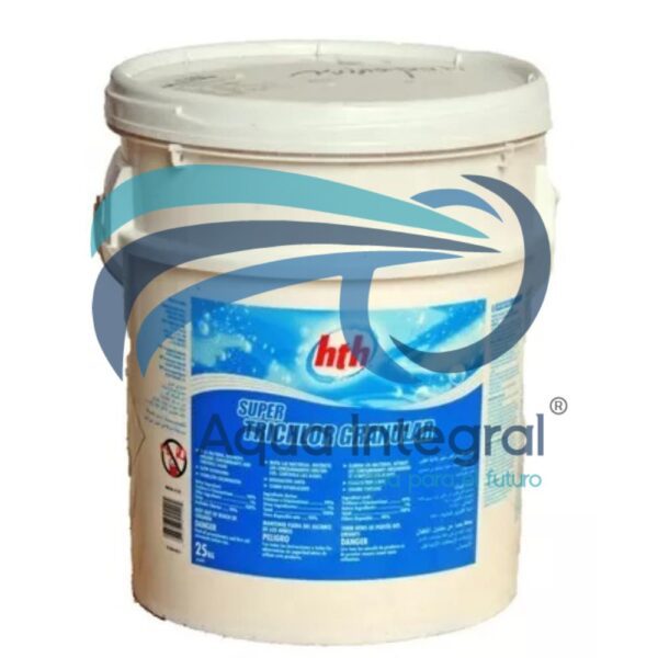 Cloro americano HTH Supertriclor 91% x 25 kg