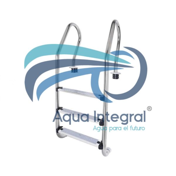 Escalera para piscina emaux 3 pasos en plastico