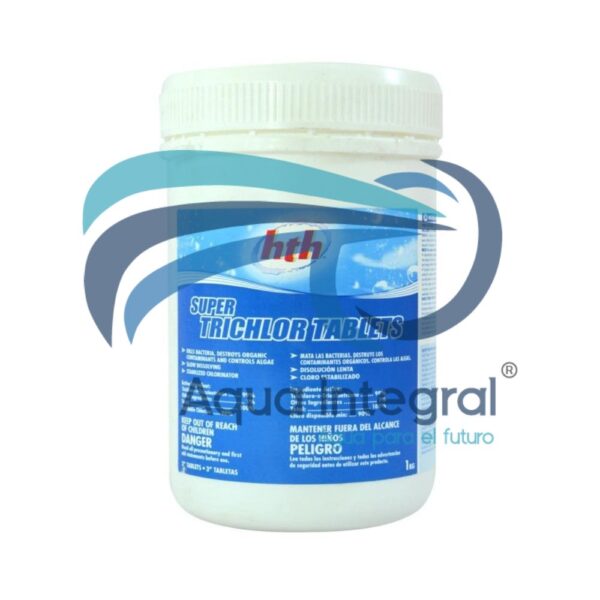 Supertriclor HTH en pastillas 3" x 1kg