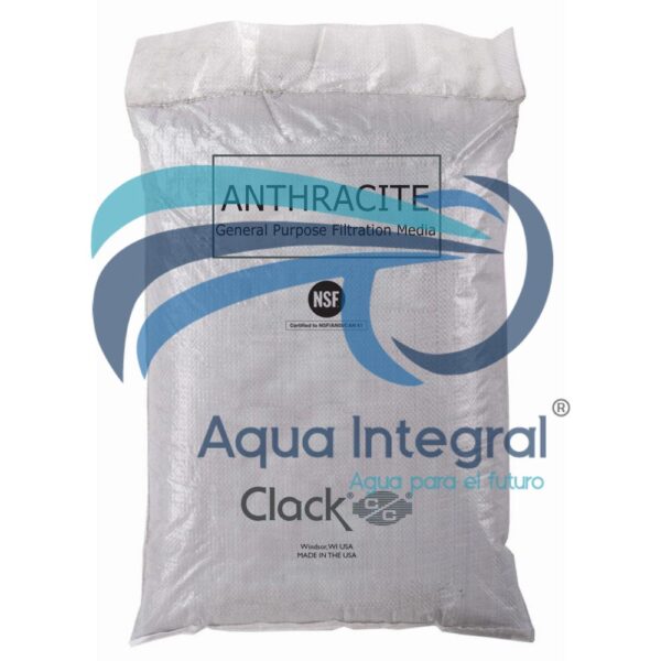 Carbón antracita para filtración de agua x 50 kg