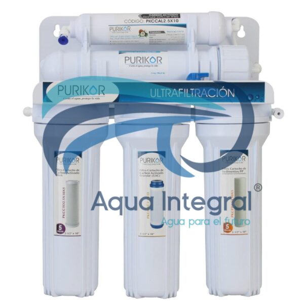 Sistema de ultrafiltración de agua 5 etapas Purikor