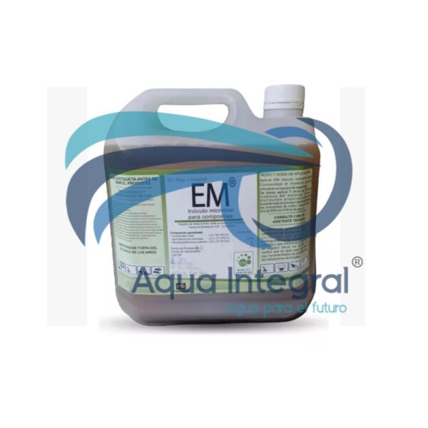 Microorganismos eficientes M™ – Tratamiento Eficaz de Aguas Residuales 4 LT