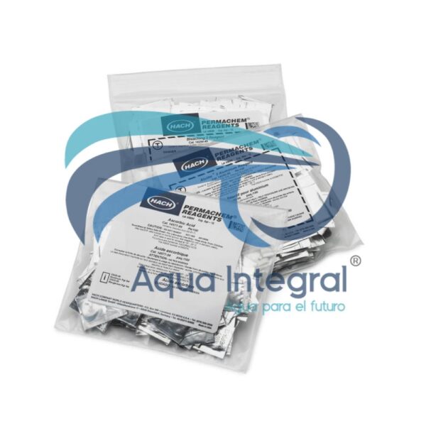 Set de reactivos para la determinación de aluminio, sobres de reactivo en polvo, de 0,008 a 0,800 mg/L de Al